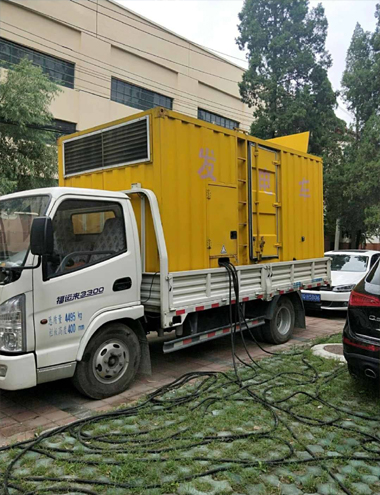 源城发电车出租-柴油发电机组排烟系统设计要求及其考虑因素