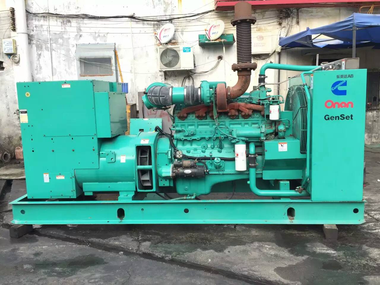 源城租赁发电机-柴油发电机不正常冒烟的原因